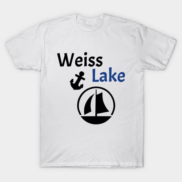 Weiss Lake Alabama T-Shirt by soufyane